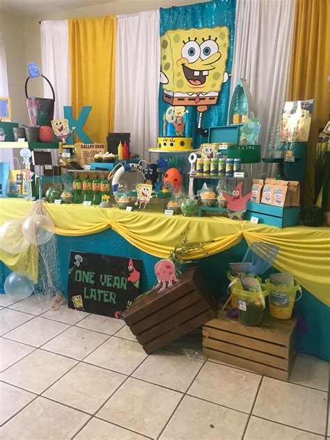 spongebob birthday party